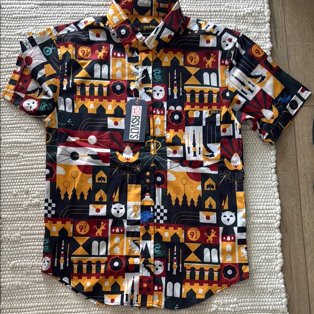 Colorful Graphic Men's Shirt